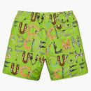 Supreme Alphabet Water Short Lime