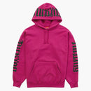 Suprema Ambigram Swasshirt Capucha de frambuesa