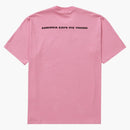 Supreme America Eats Its Young Tee Pink