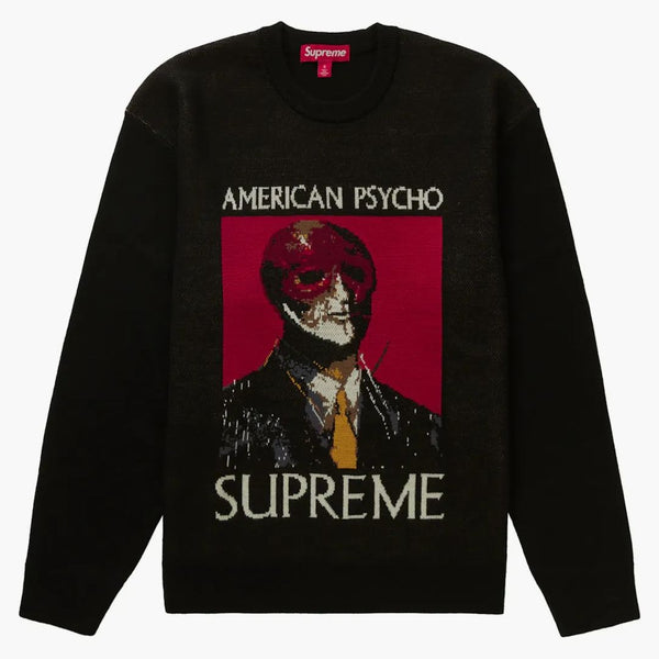 Supreme American Psycho tröja svart