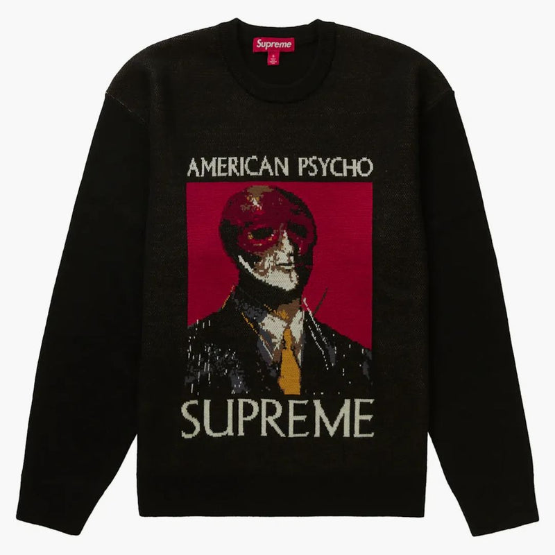 Supreme American Psycho tröja svart