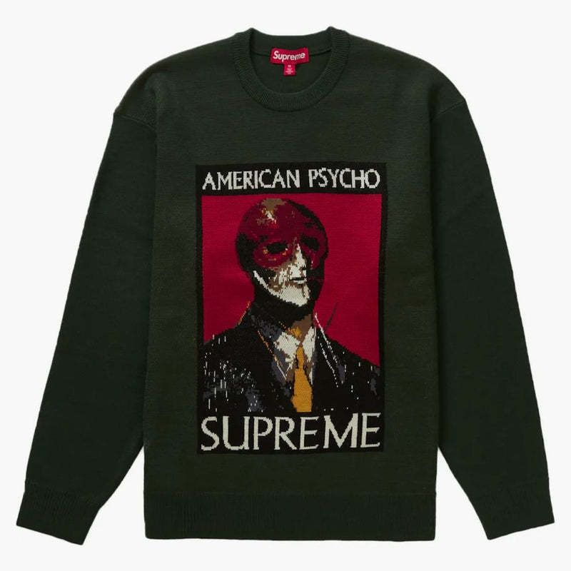Nejvyšší americký psycho svetr zelená