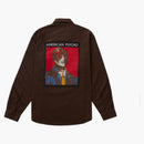 Supreme American Psycho Work Shirt Brown