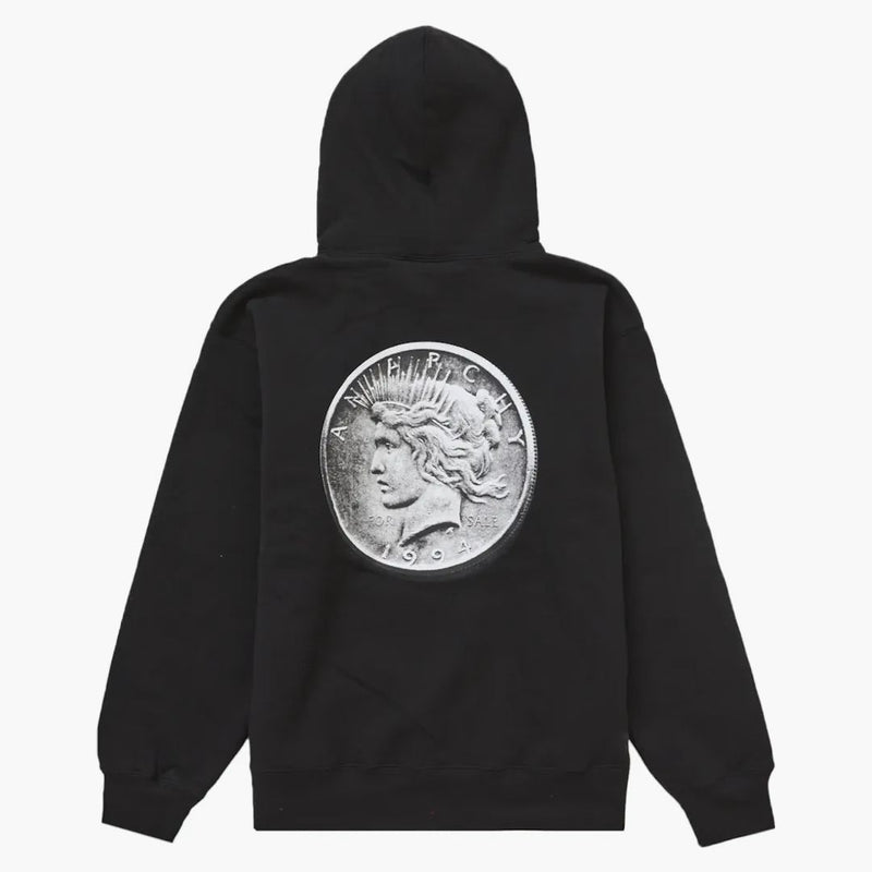Supreme Anarchy Hooded Sweatshirt svart