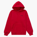 Supreme Anarchy Hooded Sweatshirt Red
