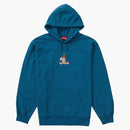 Sudadera suprema de sudadera con capucha marine azul