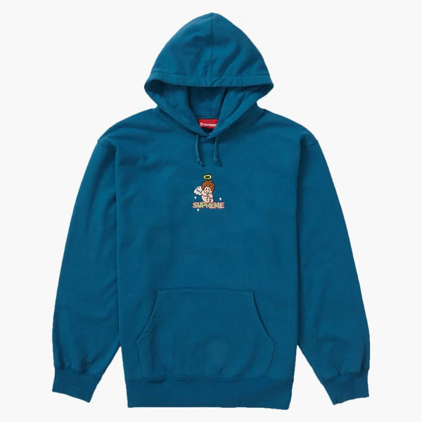 Supreme Angel Hooded Sweatshirt Marine Blue