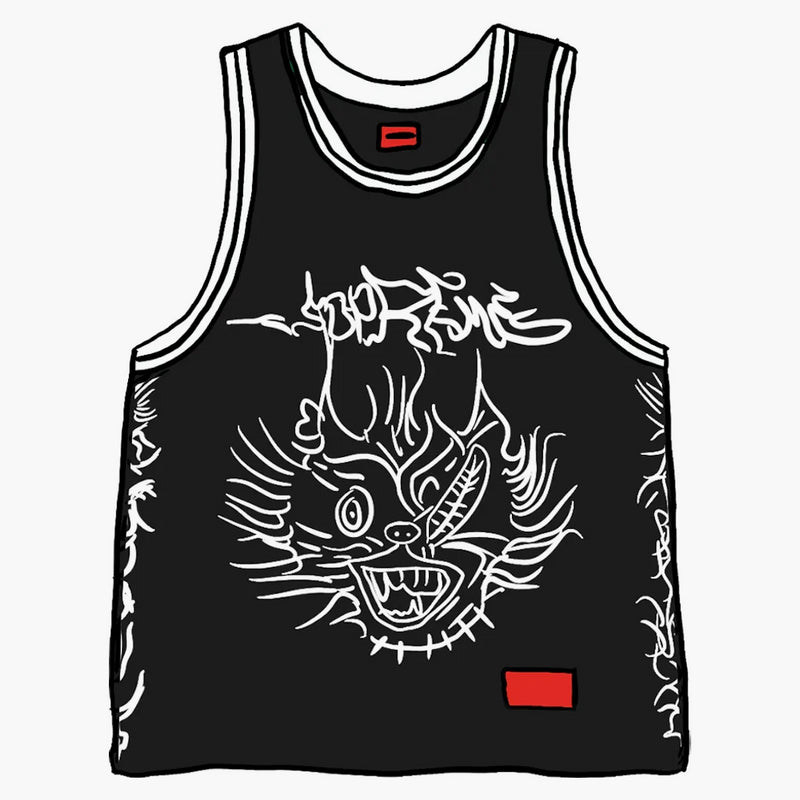 Supreme Animal Basketball Jersey Black