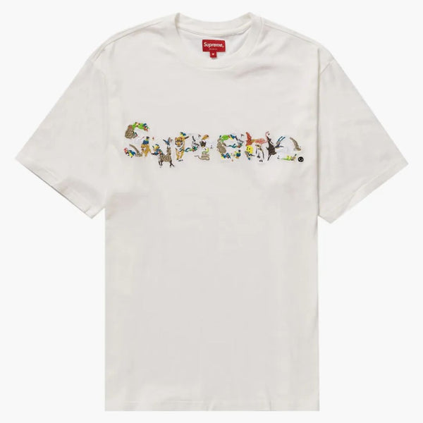 Supreme Animal Kingdom s/s Top White