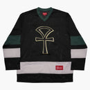 Supreme ankh hockey jersey black