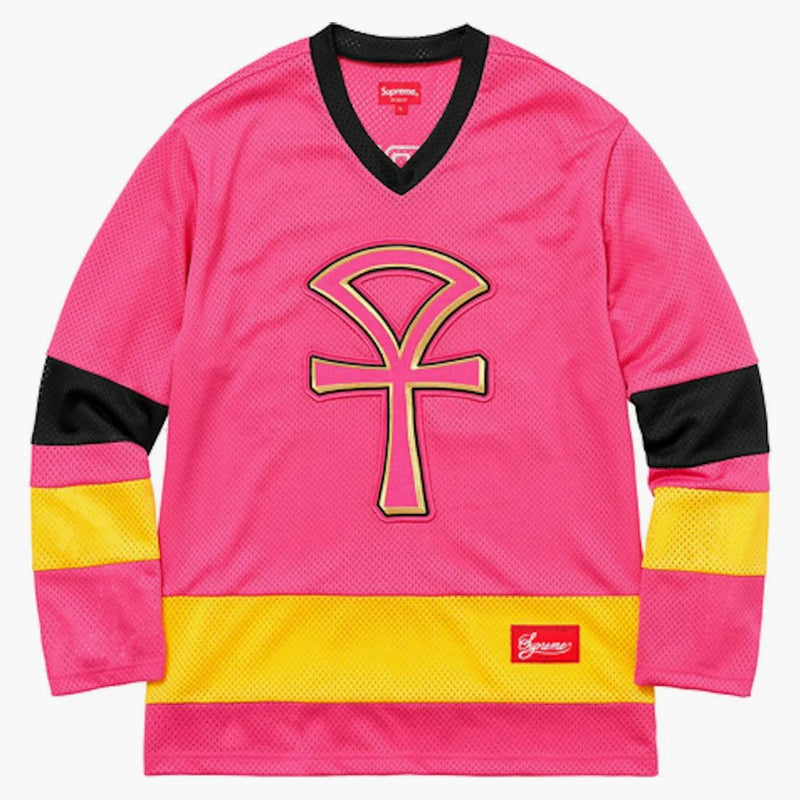 Högsta ankh hockey tröja rosa