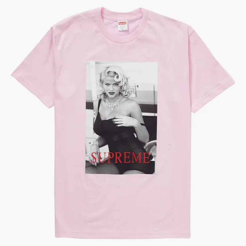 Supreme Anna Nicole Smith tee ljusrosa