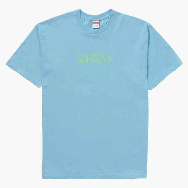 Supreme Anno Domini tee ljusblå