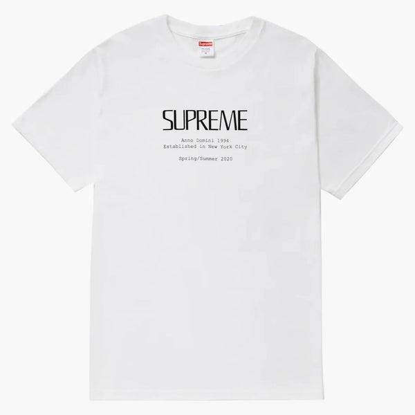 Supreme Anno Domini Tea White White