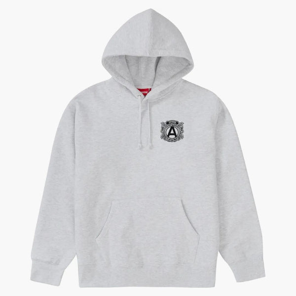 Supreme Anti Hooded Sweatshirt Ash Grey