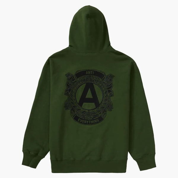 Supreme Anti Hooded Sweatshirt Green