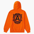 Supreme anti hooded sweatshirt orange