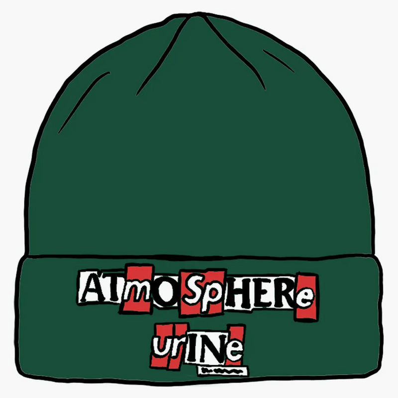 Nejvyšší antihero beanie tmavě zelená