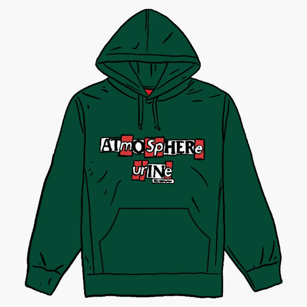 Supreme Antihero Hooded Sweatshirt Dark Green