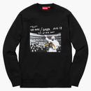 Supreme Antihero Pope Crewneck Black