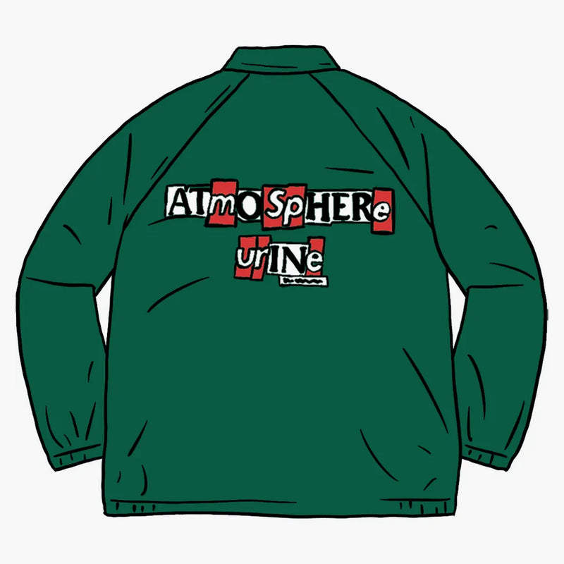 Supreme Antihero Snap Front Till Jacket Dark Green