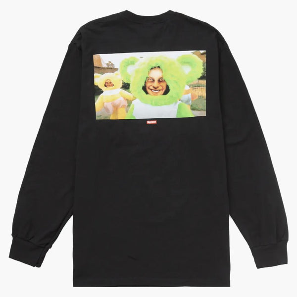 Supreme Aphex Twin Donkey Rabarber l/s te svart