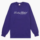 Supreme Aphex Twin Donkey Rhubarb l/s tea purple