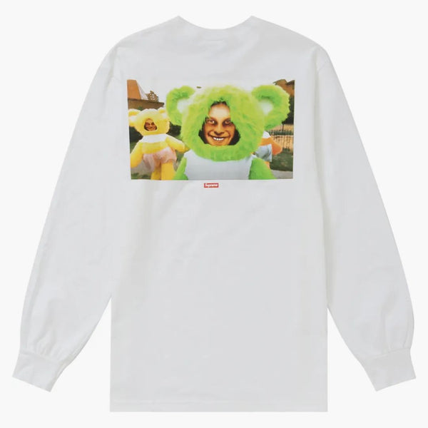Supreme Aphex Twin Donkey Rabarber l/s tee vit