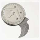 Supreme Aphex Twin Mantis Coin Knife Silver
