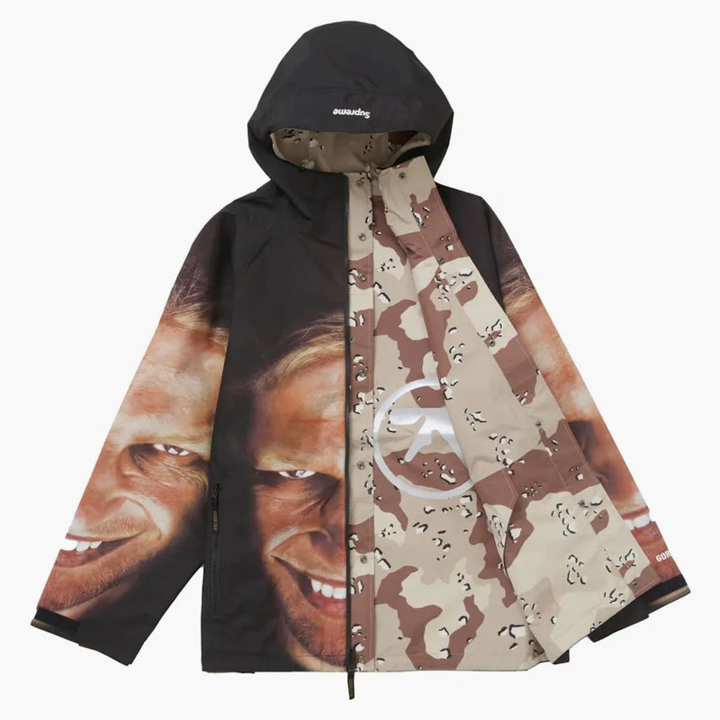Supreme Aphex Twin Reversible Gore-tex Hooded Jacket Multicolor