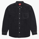 Supreme Appliqué Denim Shirt Black