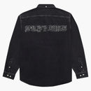 Supreme Appliqué Denim Shirt Black