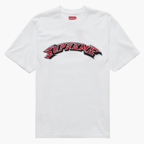 Supreme Appliqué Arc S/s Top White