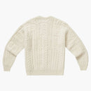 Nejvyšší aplikační kabelový pletený svetr slonoviny