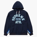 Supreme Appliqué Hooded Track Jacket Navy