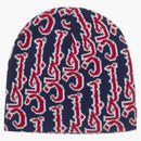 Supreme Arabic Jacquard Beanie Navy