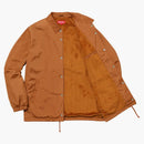 Supreme Arabic Logo Coaches Jacket Light Brown