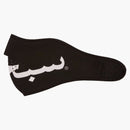 Supreme arabic logo neoprene facemask black