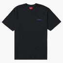 Supreme Arabic logo Washed S/S tea black