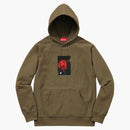 Supreme Araki rose hooded sweatshirt olive