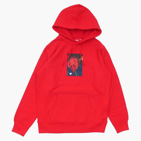 Supreme Araki Rose Hooded Sweatshirt Red