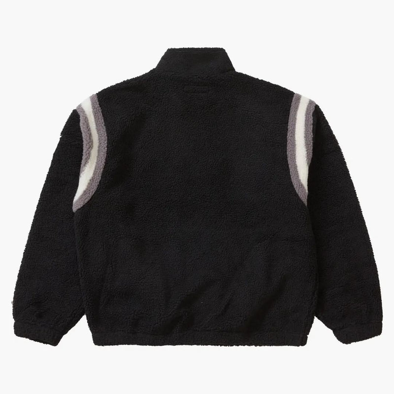 Supreme Arc Half Zip Fleece Sweater Black