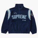 Supreme arc half zip fleece sweater navy