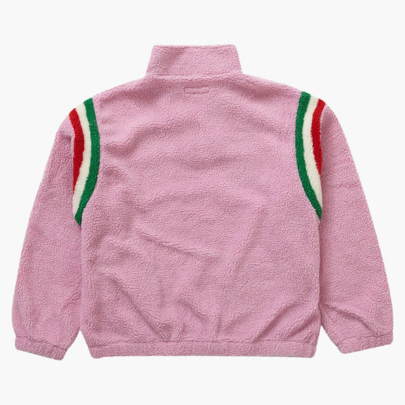 Supreme Arc Half Zip Fleece tröja rosa
