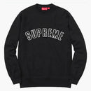 Supreme Arc Logo Crewneck Black