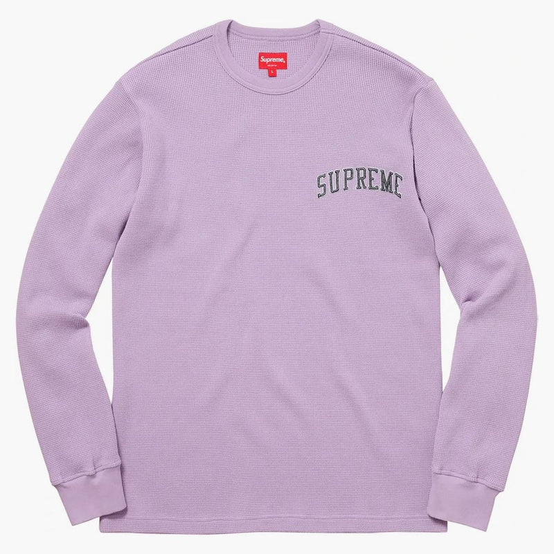 Supreme Arc Logo l/s termisk ljus lila
