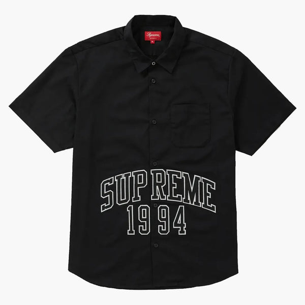 Supreme Arc Logo s/s arbetsskjorta svart
