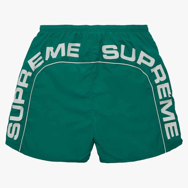 Supreme Arc Logo Water Short Green