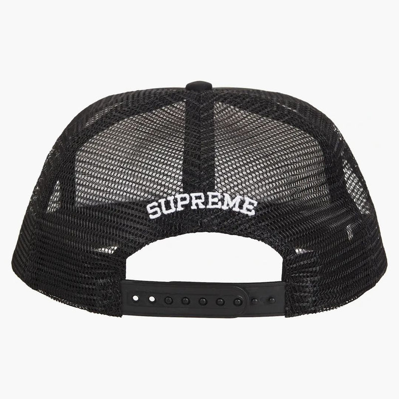Supreme Authorized Mesh Back 5 Panel Fw24 Black