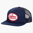 Supreme Authorized Mesh Back 5 Panel Fw24 Navy